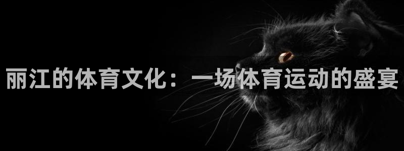 杏悦2：丽江的体育文化：一场体育运动的盛宴